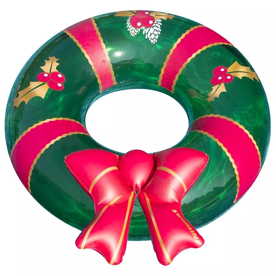 Christmas Wreath Ring Float - Swimline - TOY-90092 - Pioneer