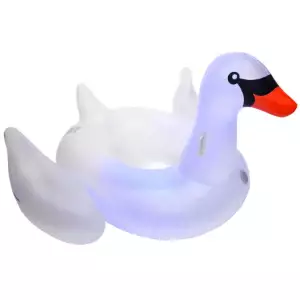 Giant Swan LED Light Up Pool Float