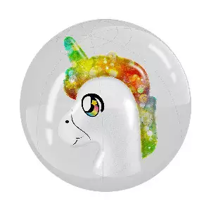  Pool Candy 3D Unicorn Beach Ball