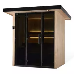 Lulea Outdoor Sauna 3 (240V/30AMP)