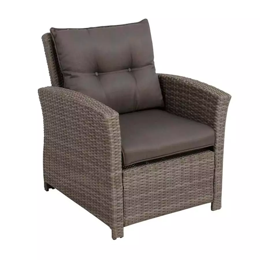 Club Chair Mixed Grey