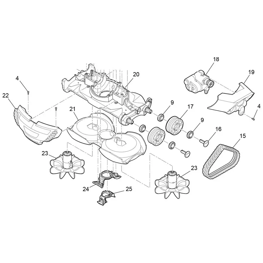 Jandy/Zodiac - Cleaner Parts - MX8