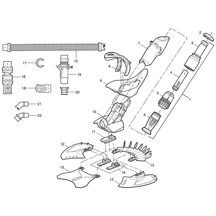 Jandy/Zodiac - Cleaner Parts - Zodiac X7 Quattro