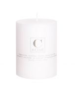 3" x 4" White Candle Pillar