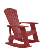 Capterra Adirondack Resin Rocking Chair (Red Rock)