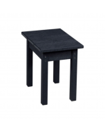 Capterra Adirondack Rectangular Patio Side Table (Onyx)