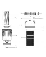 Jacuzzi - Cartridge Filter Parts - Sherlock