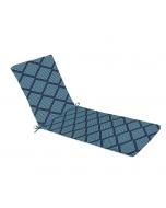 22" x 73" Reversible Lounge Cushion, Lagoon