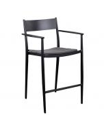 Bar Chair Black/Dark Grey