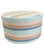 Round Gateway Mist Ottoman