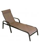 Sling Chaise Lounge Bronze
