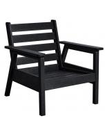 Arm Chair Frame Black