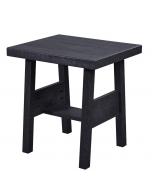 19" x 23" End Table Black