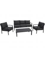 Four Piece Deep Seating Grey