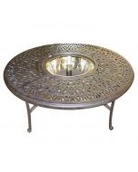 Ice Bucket Conversation Table Bronze