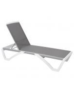 Paloma Chaise Anthracite/Grey Lounger