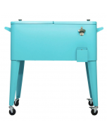 80qt Permasteel Cooler with Wheels Turquoise