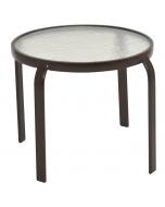 20" Round Side Table Bronze