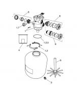 Jandy/Zodiac - Sand Filter Parts - SFTM - SFTM24-2.0