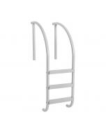 Saftron Triton Series, Inground 3-Step Ladder, White