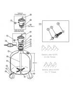 Pentair - Sand Filter Parts - Tagelus