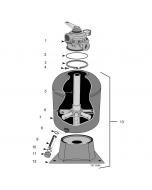 Sta-Rite - Sand Filter Parts - Cristal Flo High Rate