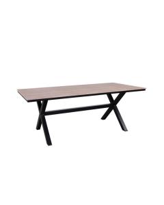 Provence Dining Table 39” X 79” Black/Taupe