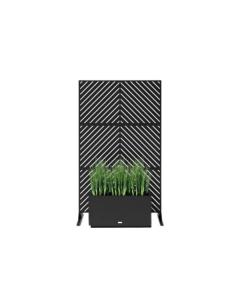 Plastic Privacy Screen Arrow w/stand