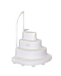 Majestic Above Ground  Step and Handrail - White 