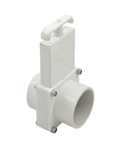 2" PVC Gate Valve SKT X SKT - White