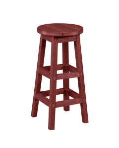 Capterra Adirondack Bar Counter Stool (Red Rock)