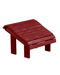 Capterra Adirondack Premium Resin Footstool (Red Rock)