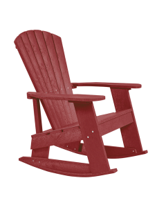 Capterra Adirondack Resin Rocking Chair (Red Rock)