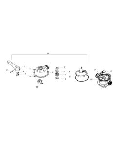 Jacuzzi - Valve Parts - 6 Position Dial Valve Above/Inground