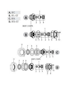 Jacuzzi - Fittings - Return Fitting IFST Series