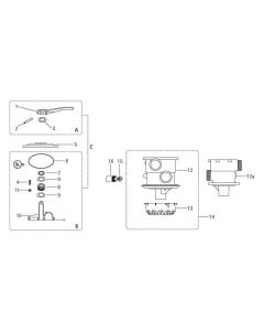 Jacuzzi - Valve Parts - DV-7 Multiport Valve