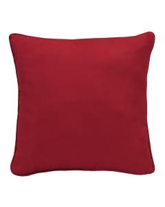 18" x 18" Square Rubis Red Pillow