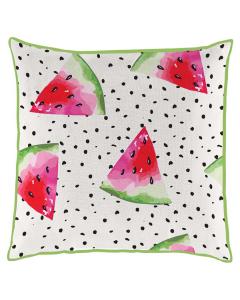 18" Square Cushion Watermelon Bright