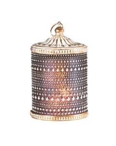 4" Matte Blue Lantern