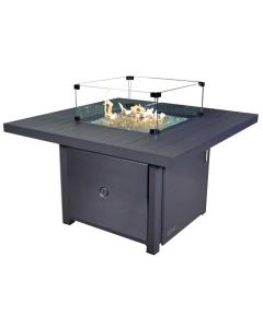 42" Square Fabia Fire Table Propane