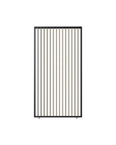 13’ Vertical Wood Louver