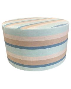 Round Gateway Mist Ottoman