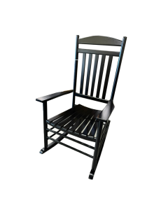 Wooden Rocking Chair, Black