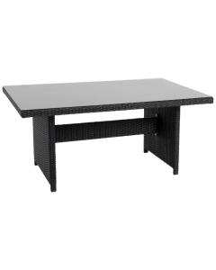 39" x 63" High Top Coffee Table Black