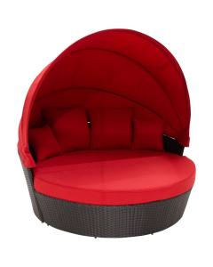 Red Moon Bed with Canopy
