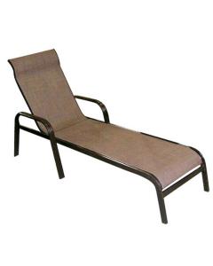 Sling Chaise Lounge Bronze