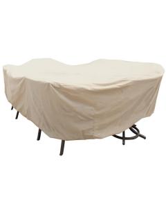 Large Oval Table and Chair Cover