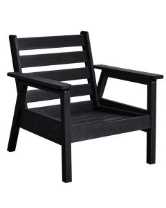 Arm Chair Frame Black