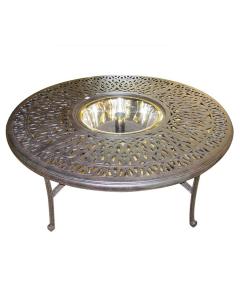 Ice Bucket Conversation Table Bronze