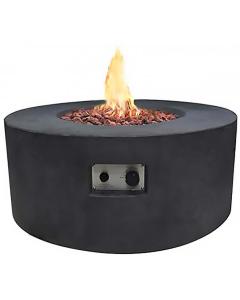 34" Round Venice Fire Table Propane